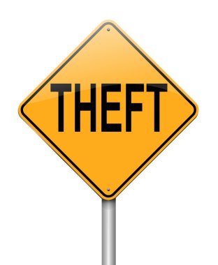 Theft concept. clipart