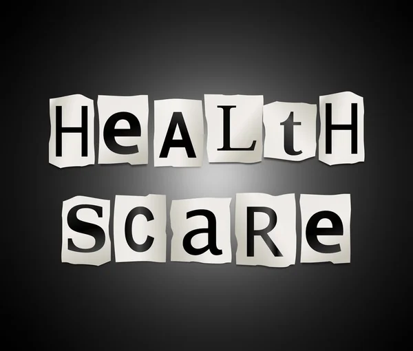 Health scare concept. — Stock Photo, Image