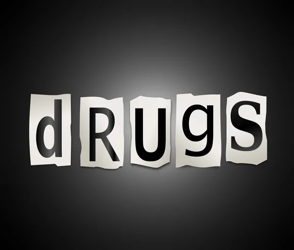 Drugs concept. — Stockfoto