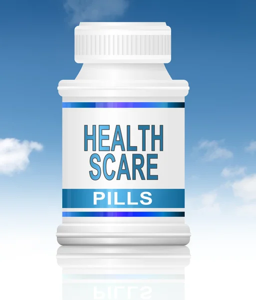 Health scare concept. — Stock Photo, Image