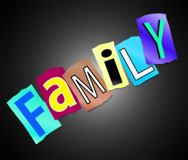 Family concept. clipart