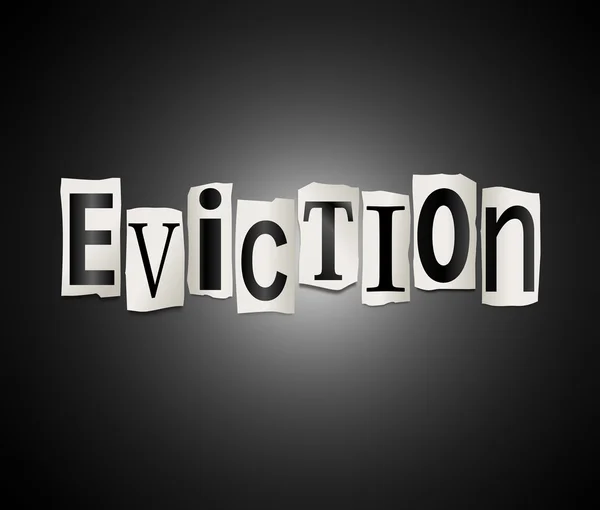 Eviction concept. — Stock Photo, Image