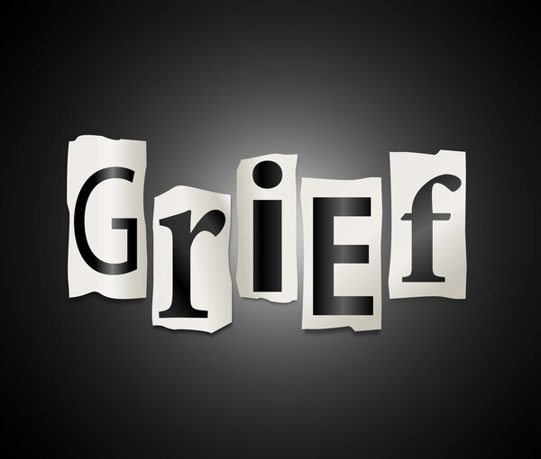 Grief concept.