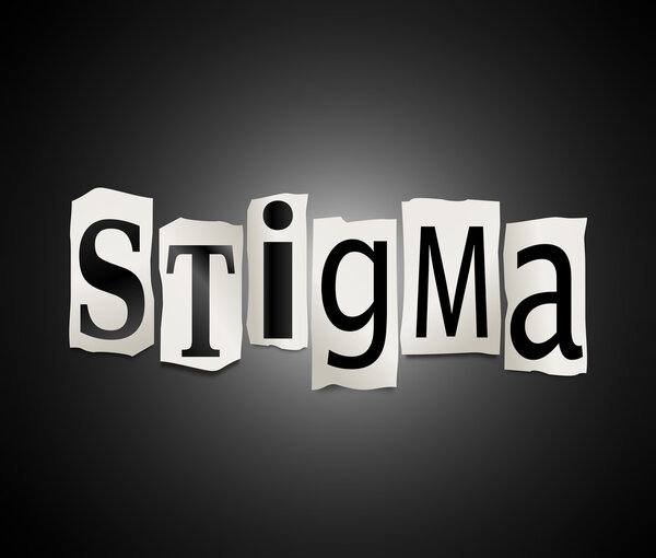Stigma concept.