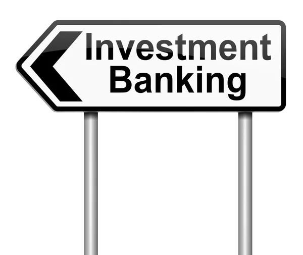 Investiční bankovnictví koncept. — Stock fotografie