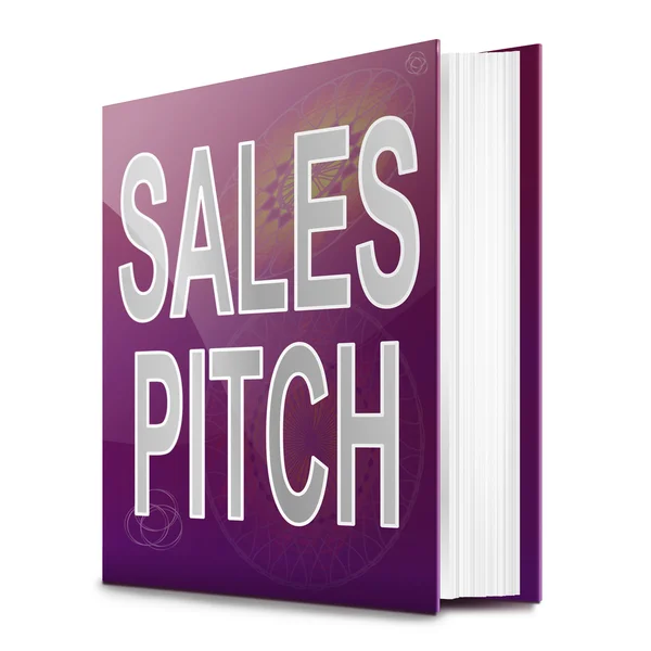 Sales pitch book. — Stock Photo, Image