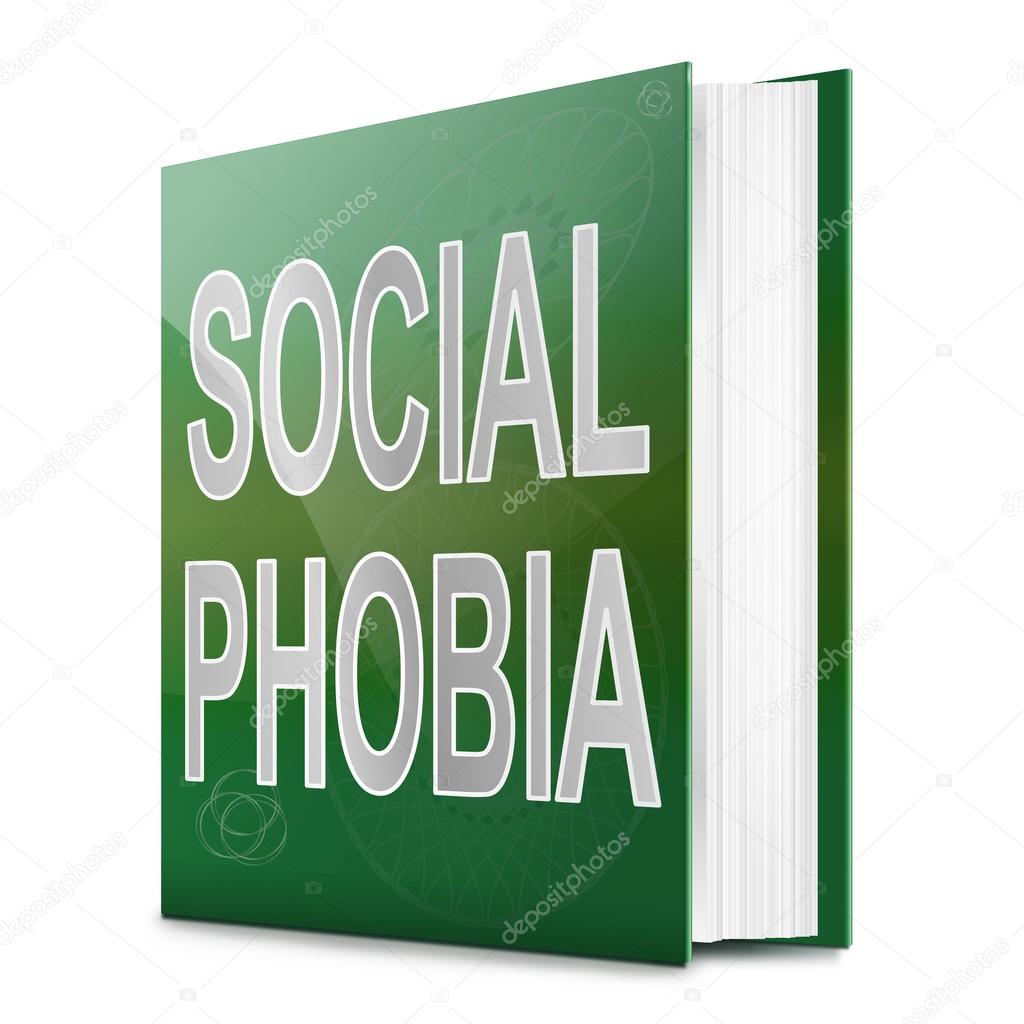 Social Phobia concept.