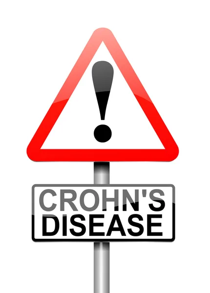 Conceito de doença de Crohn. — Zdjęcie stockowe