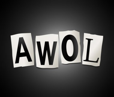 AWOL kavramı.