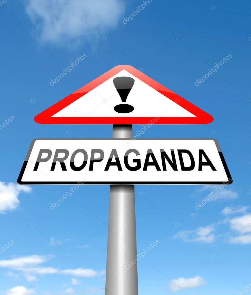 Propaganda concept.