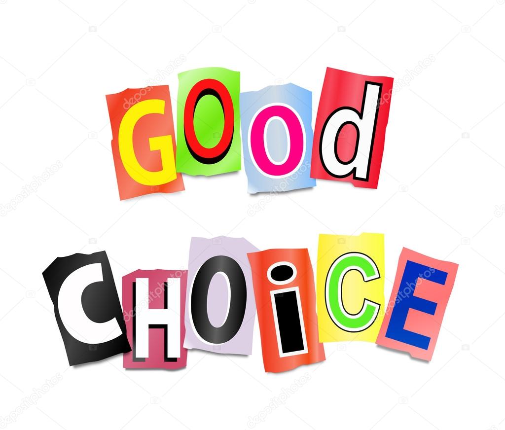 Good choice concept. Stock Photo by ©72soul 24556381