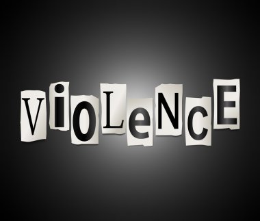 şiddet kavramı.