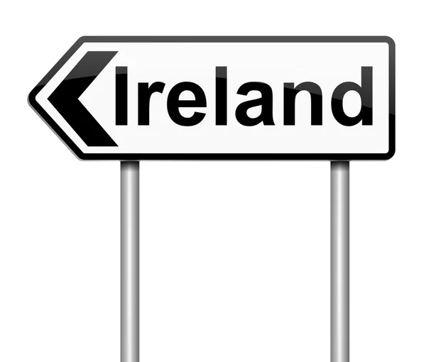 İrlanda işareti. — Stok fotoğraf