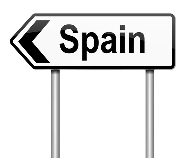 İspanya işareti. — Stok fotoğraf