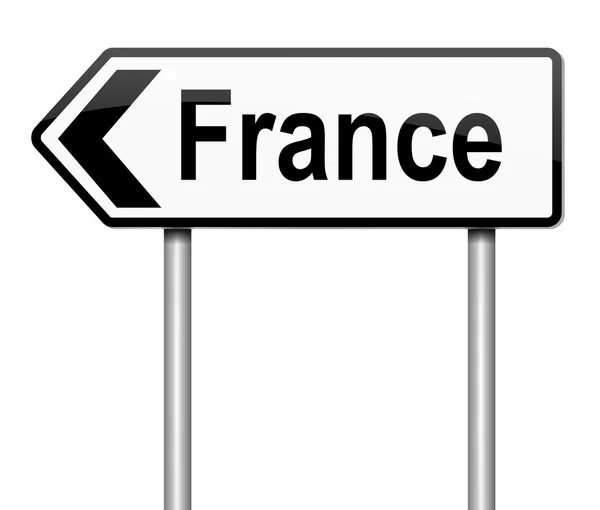 France sign. — Stock Photo, Image