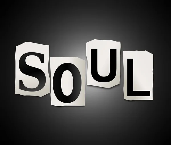 Soul-Konzept. — Stockfoto