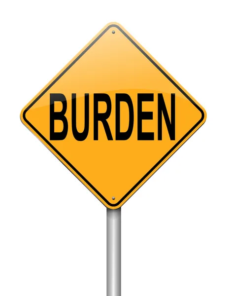 Burden concept. — Stock Photo, Image