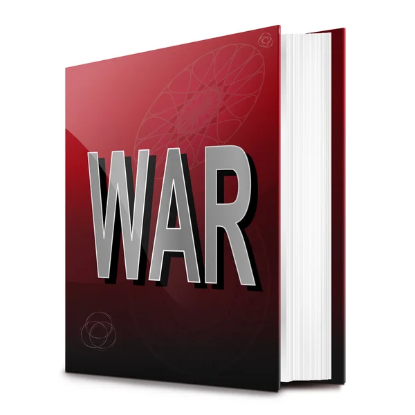 Livro de guerra . — Fotografia de Stock