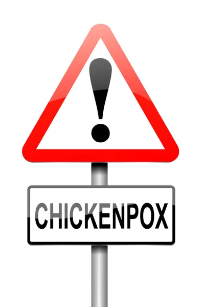 Chickenpox concept. — Stock Photo, Image