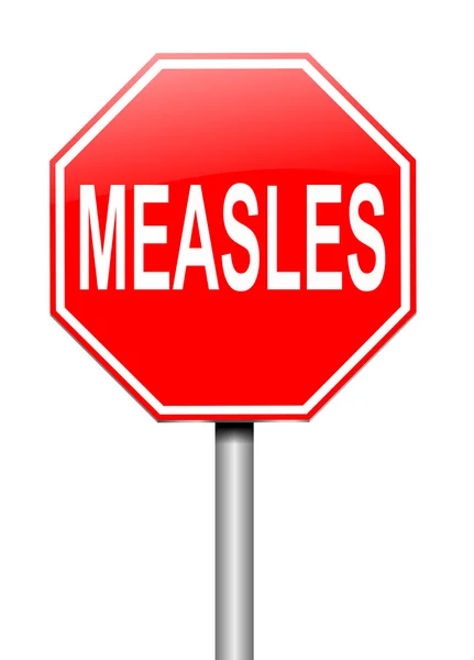 Measles concept. — Stock Photo, Image