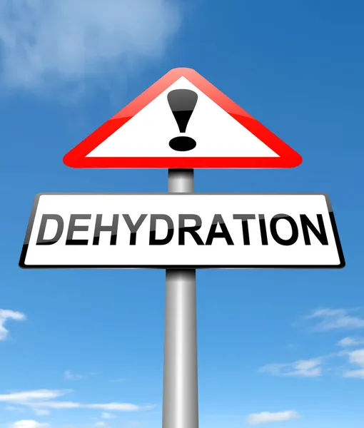 Dehydration concept. — Stock Photo, Image