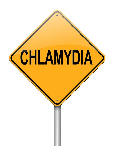 Chlamydia-koncepció. — Stock Fotó