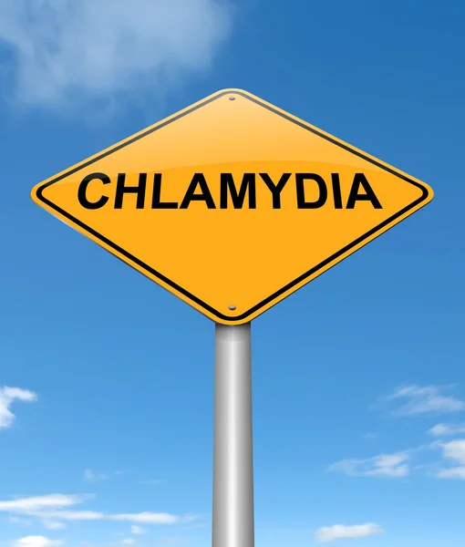 Chlamydia-koncepció. — Stock Fotó