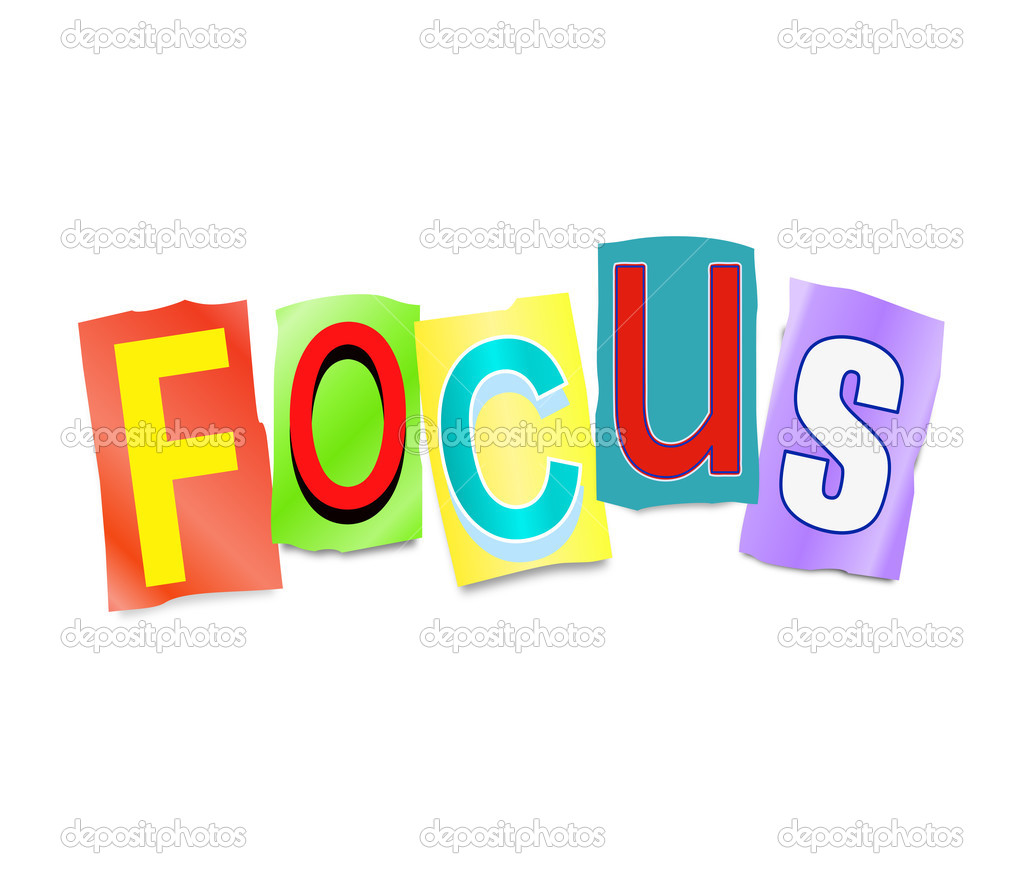 Focus concept.