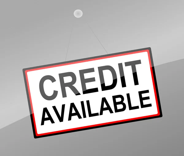 Credit concept. — Stockfoto