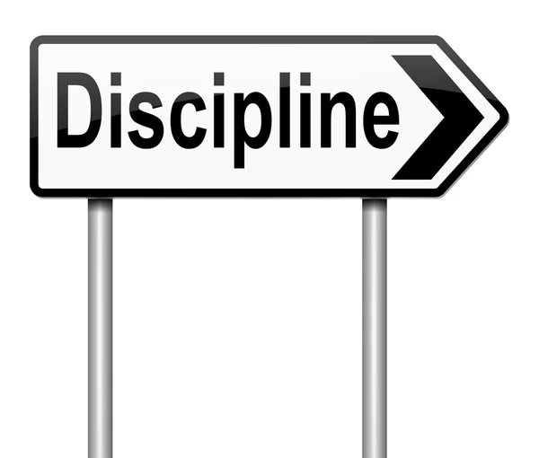 Concept de discipline . — Photo