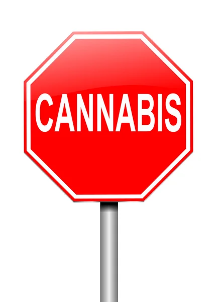 Cannabiskoncept. — Stockfoto