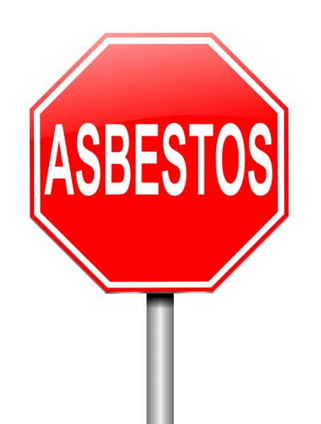 Asbestos concept. — Stock Photo, Image