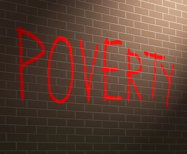 Poverty concept. — Stock Photo, Image