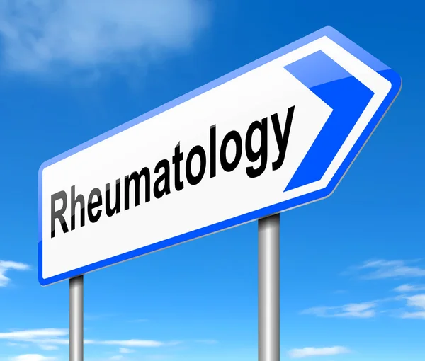 Signo de reumatología . —  Fotos de Stock