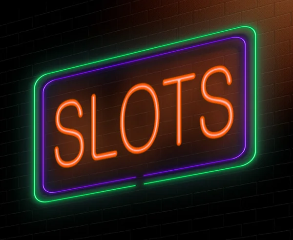 Slots koncept. — Stockfoto