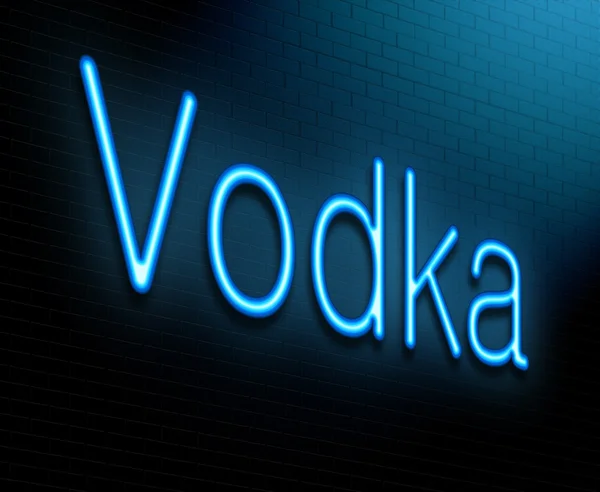 Concept de vodka . — Photo
