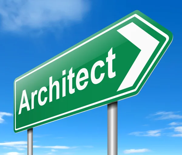 Architect concept. — Stockfoto