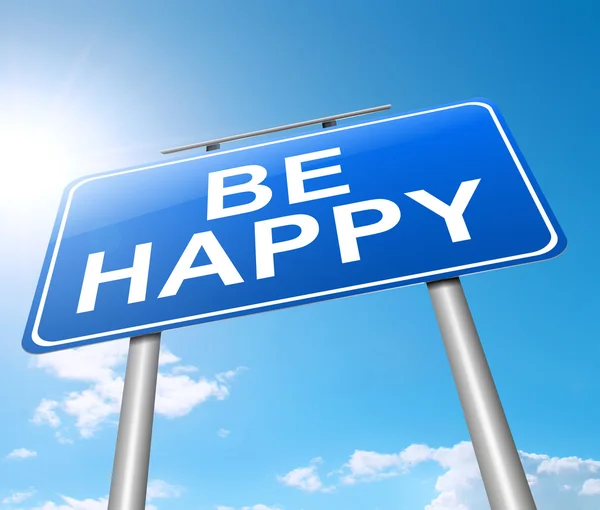 Be happy. — Stock Photo, Image