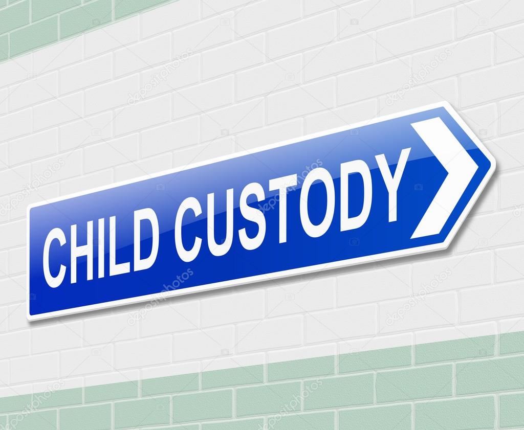 Child custody concept.