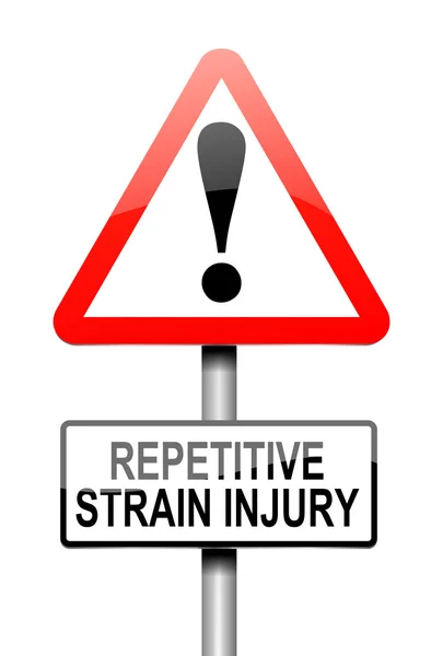 Repetitive strain injury concept. — Stock Photo, Image