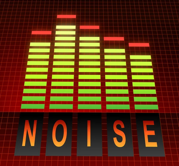 Noise concept. — Stock Photo, Image