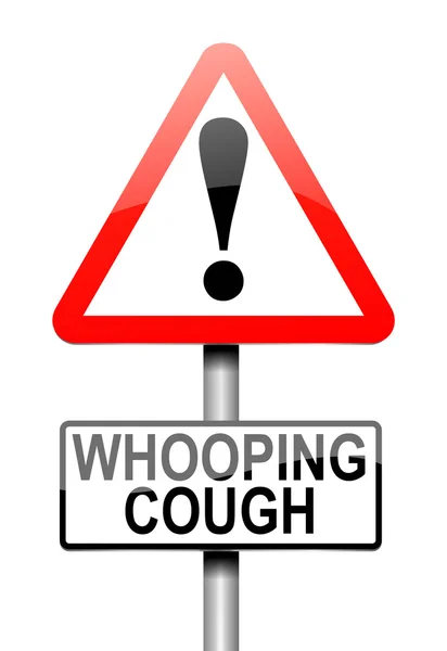 Whooping cough concept. — Stock Photo, Image