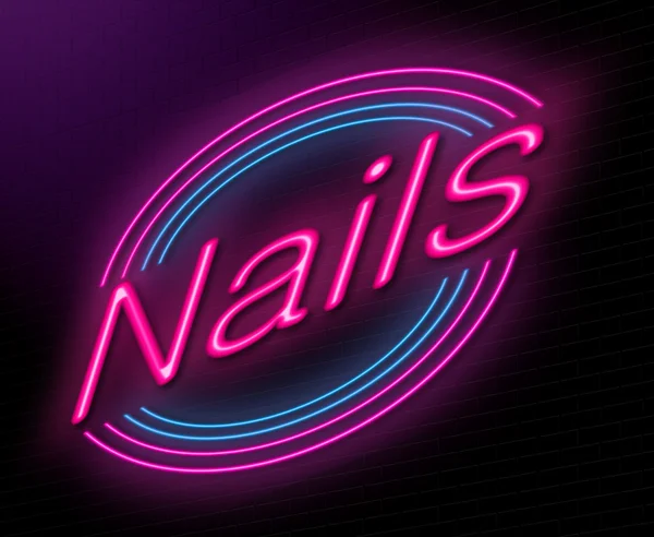Nail salon concept. — Stock Photo, Image