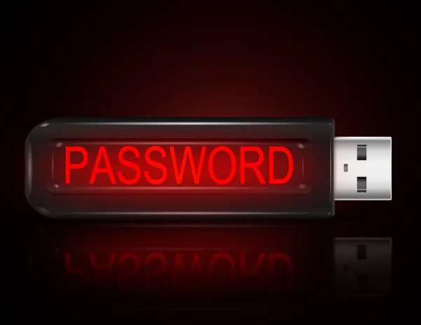 Concetto password . — Foto Stock