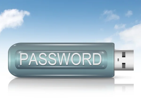 Concetto password . — Foto Stock