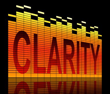 Clarity concept. clipart
