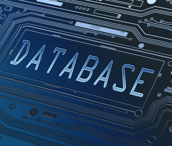 Database concept. — Stockfoto