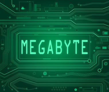 megabayt kavramı.