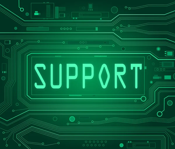Concepto de apoyo . — Foto de Stock