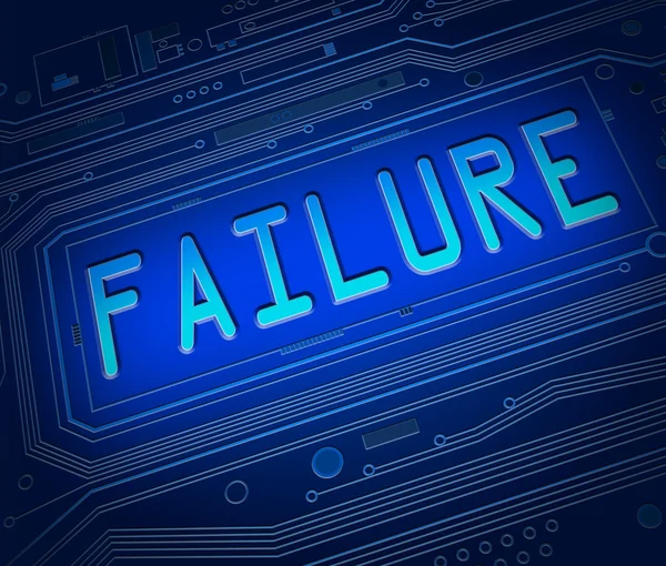 Concepto de fracaso . —  Fotos de Stock